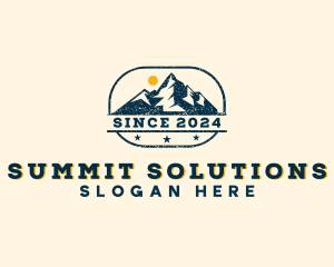 Mountain Summit Trekking logo design