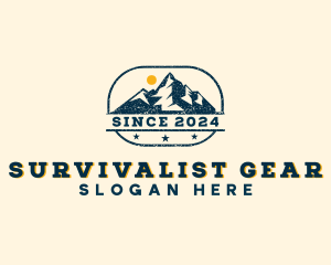 Mountain Summit Trekking logo design