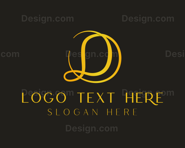 Stylish Classy Letter D Logo