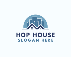 City House Building logo design