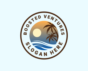 Tropical Island Getaway Vacation  Logo