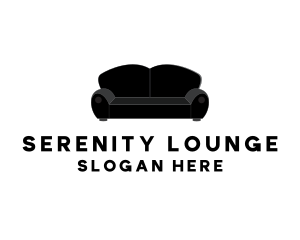 Sofa Couch Seat Furniture logo design