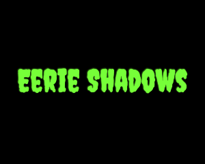 Green Creepy Slime Font logo