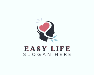 Heart Human Psychology logo design