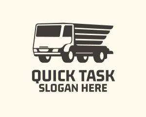 Wing Truck Cargo logo design