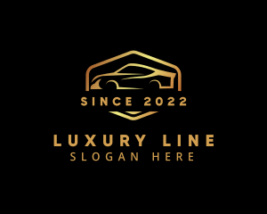 Luxury Supercar Emblem logo design