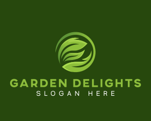 Gardening Leaf Plant logo design