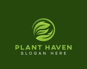 Gardening Leaf Plant logo design