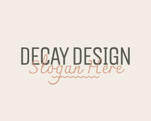 Elegant Boutique Designer logo design