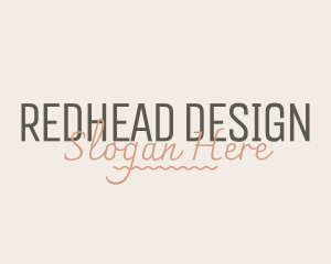 Elegant Boutique Designer logo design