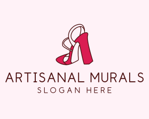 Women's Shoes Heels  logo design