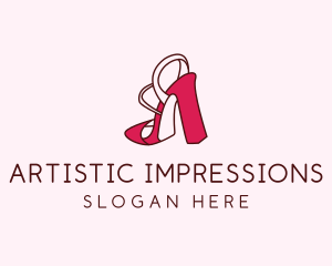 Women's Shoes Heels  logo design