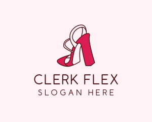 Women's Shoes Heels  logo design