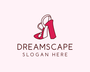 Women's Shoes Heels  logo design