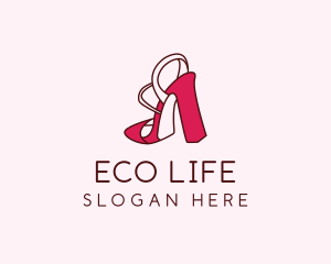 Women's Shoes Heels  logo design