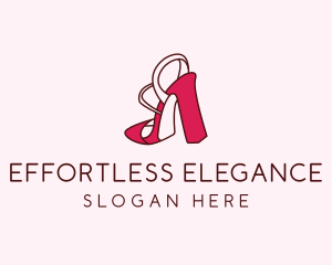 Women's Shoes Heels  logo design