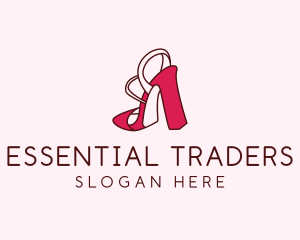 Women's Shoes Heels  logo design