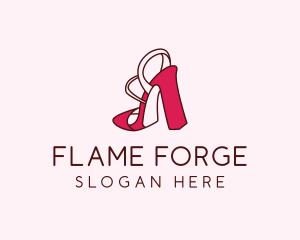 Women's Shoes Heels  logo design