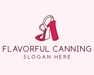 Women's Shoes Heels  logo design