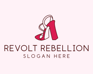 Women's Shoes Heels  logo design