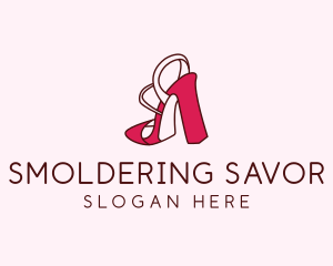 Women's Shoes Heels  logo design