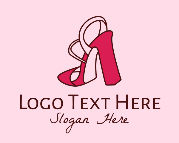 High Heels logo example 4