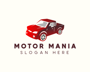 Car Pickup Truck logo design