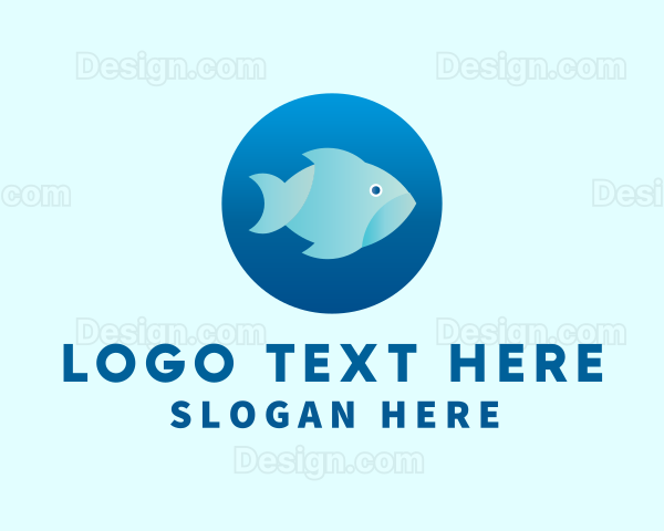 Aquatic Fish Tank Logo