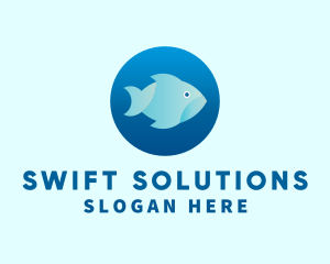 Aquatic Fish Tank Logo