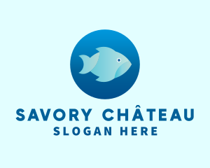 Aquatic Fish Tank logo design