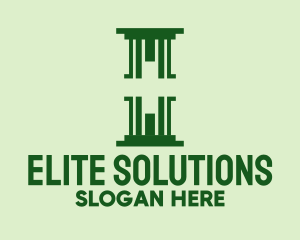 Green Medical Pillar  Logo