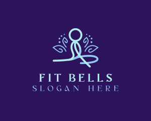 Fitness Yoga Wellness logo design