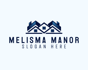 Roofing Mansion Residential logo design