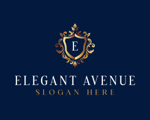 Elegant Noble Crest logo design