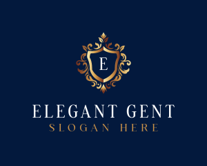 Elegant Noble Crest logo design