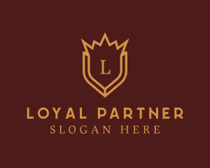 Crown Shield Royalty logo design