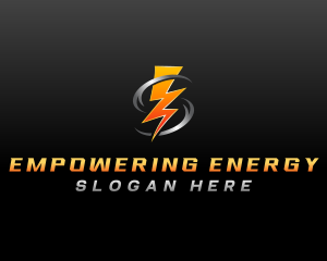 Lightning Bolt Energy logo design