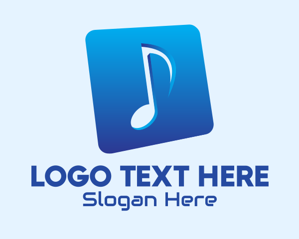 Music Streaming logo example 1