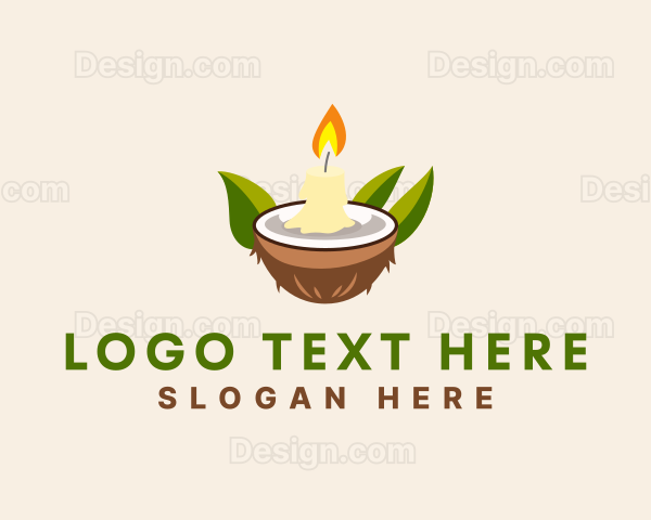 Coconut Spa Candle Logo