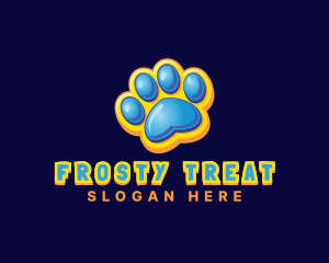 Paw Animal Pet  logo design