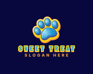 Paw Animal Pet  logo design