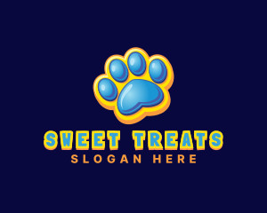 Paw Animal Pet  logo design