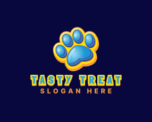 Paw Animal Pet  logo design