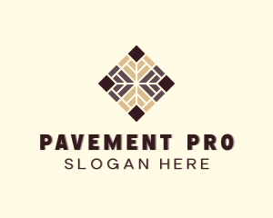 Floorboard Flooring Tile logo design