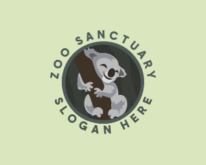 Koala Wildlife Zoo logo design