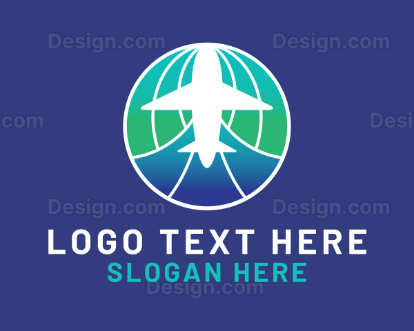Global Airline Travel Logo