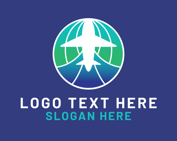 Travel Blogger logo example 2