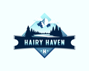 Scenery Mountain Outdoor logo design