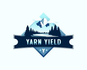 Scenery Mountain Outdoor logo design