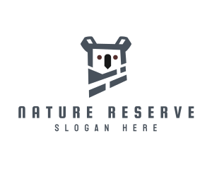 Wildlife Koala Bear logo design